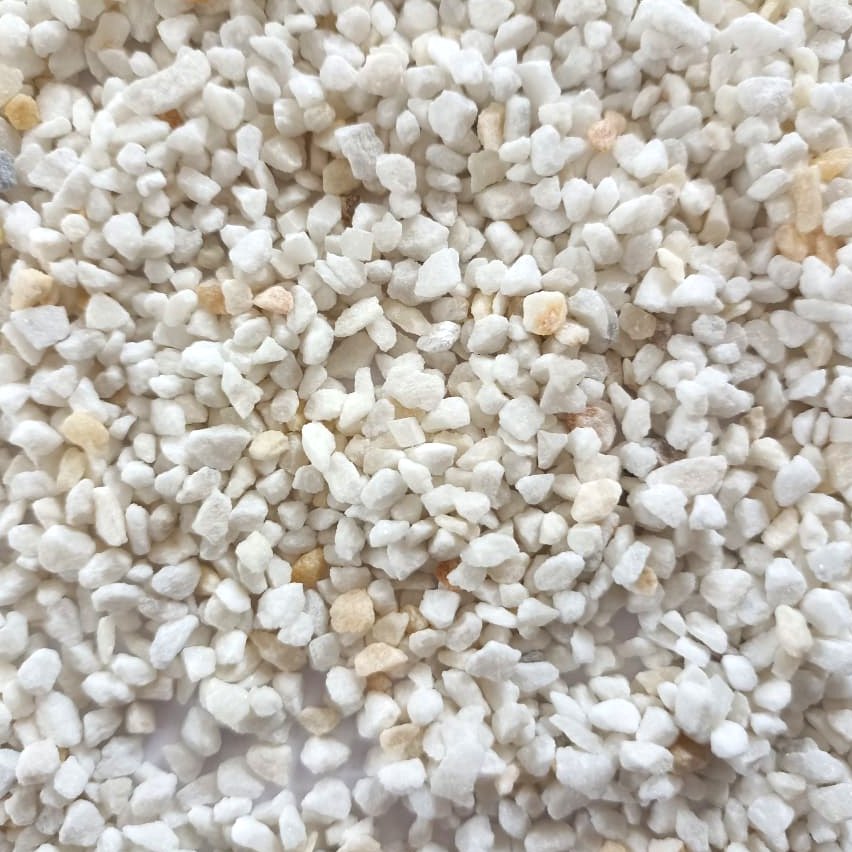 Мраморный песок КМ 2,5-5,0 мм