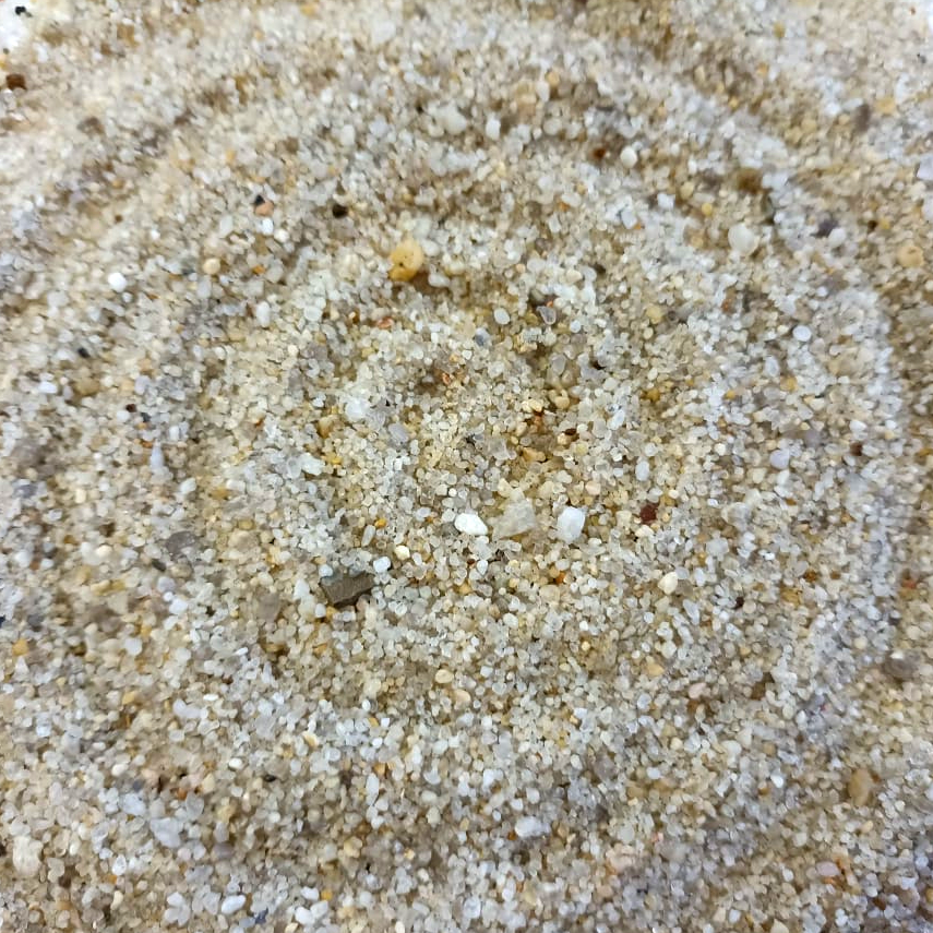 Песок кварцевый КП-3 фракция 0,6-2,0 мм