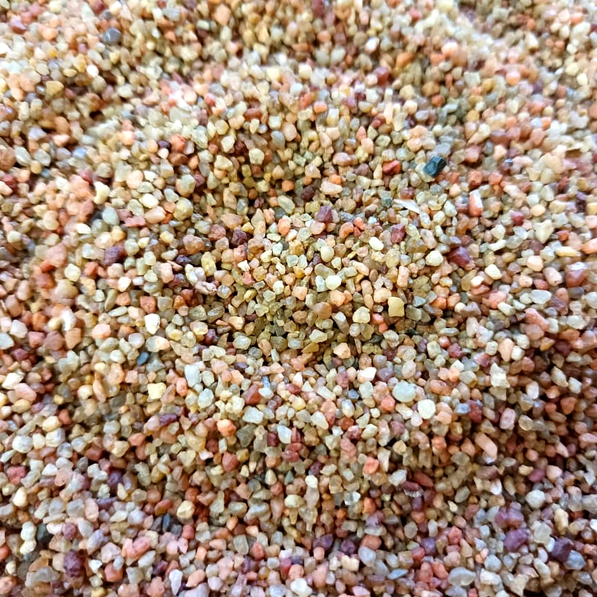 Песок кварцевый ВКП-3, сухой, фракция 1,0-2,0 мм